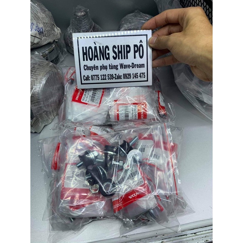 Ốc gác chân sau wave chính hãng zin