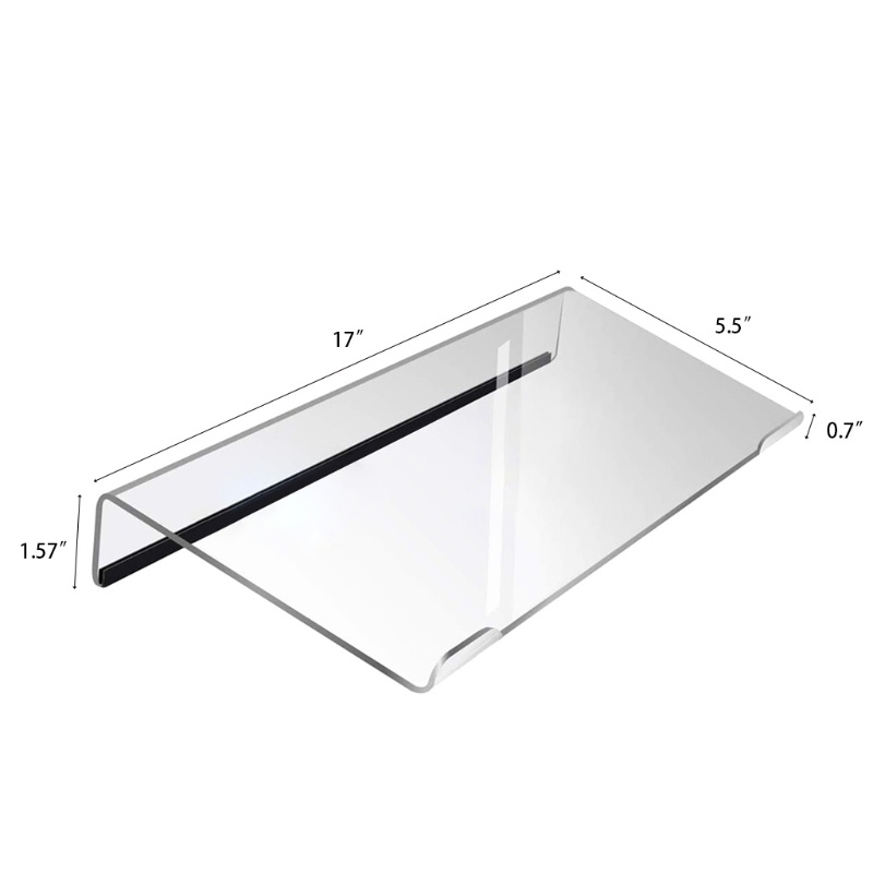 Khay Nhựa Acrylic Trong Suốt Kèm Ngăn Đựng Bàn Phím Dễ Sử Dụng | BigBuy360 - bigbuy360.vn