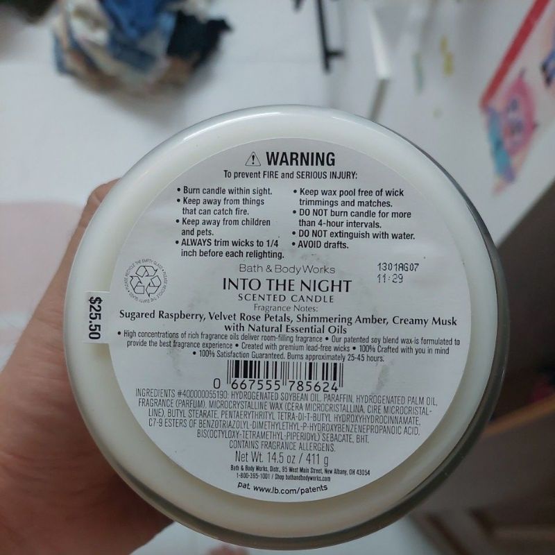 NẾN THƠM BATH & BODY WORKS - JAPANESE CHERRY BLOSSOM 411G