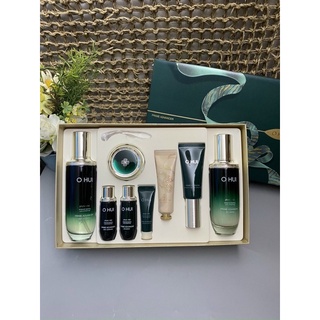 set dưỡng căng bóng da ohui xanh prime advancer