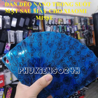 XIAOMI MI9SE Miếng dán nano mặt sau trong suốt chống trầy xước XIAOMI MI9SE