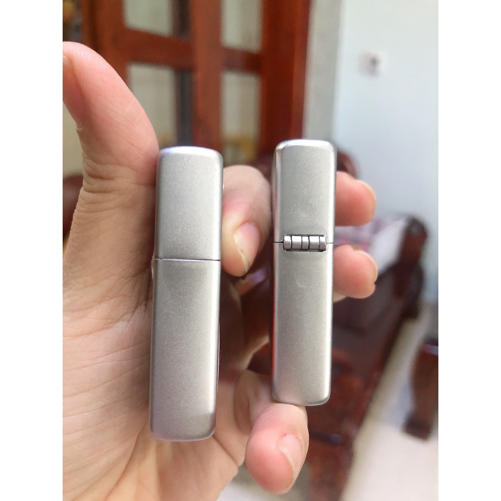 VỎ BẬT LỬA ZIPPO SATIN TÌNH NHƯ HUYNH ĐỆ MAIN USA - HỘP QUẸT ZIPPO | BigBuy360 - bigbuy360.vn
