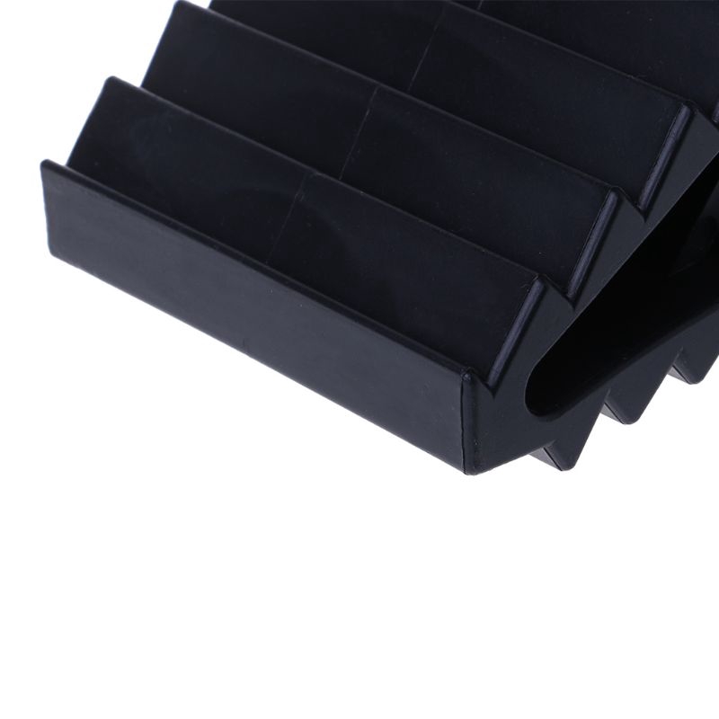 Bộ 2 Miếng Chặn Lốp Xe Hơi Chống Trượt Màu Đen