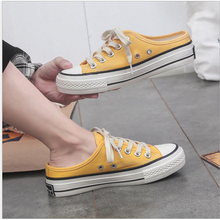 Giày sục nữ Trơn siêu hót A05 giá rẻ thanh lý