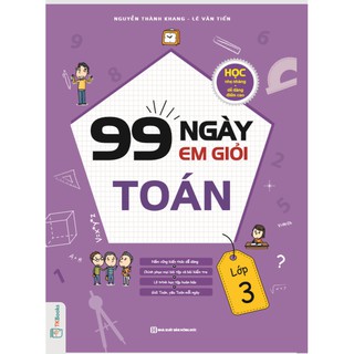 Sách 99 ngày em giỏi toán lớp 3