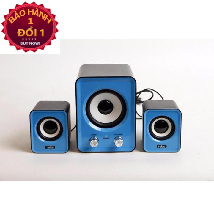 Loa máy tính laptop giá rẻ loamini có dây cho điện thoại máy tính tivi bass PKCB 201 speakers PF94 top bán chạy 2019