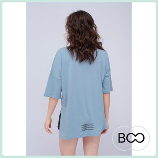 Tee- Áo Thun Fe Stu Oversized Stickers Boo