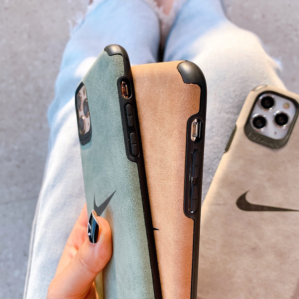 Ốp Lưng Da Lộn Họa Tiết Nike - R110