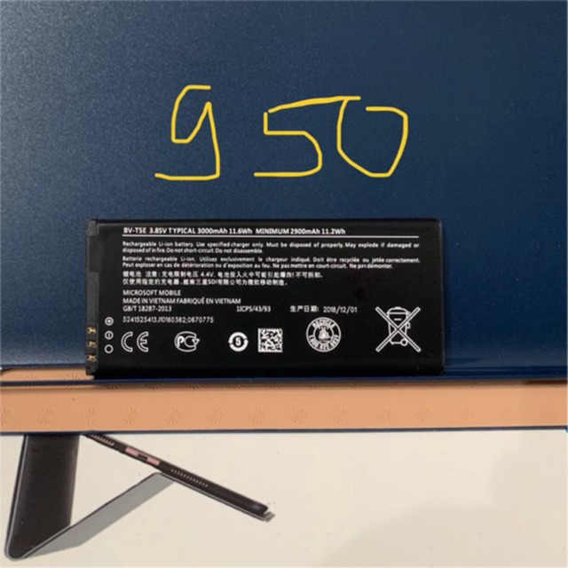 Pin Microsoft Lumia 950 (BV-T5E) Dung Lượng 3000mAh