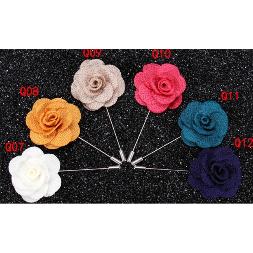 1 Ghim Cài Áo Hình Hoa Trà Cho Nam Nữ