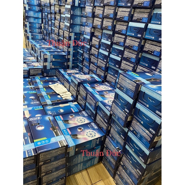 Bàn chải điện Oral-B Pro2 2000s - Made in Germany - Hàng chính hãng