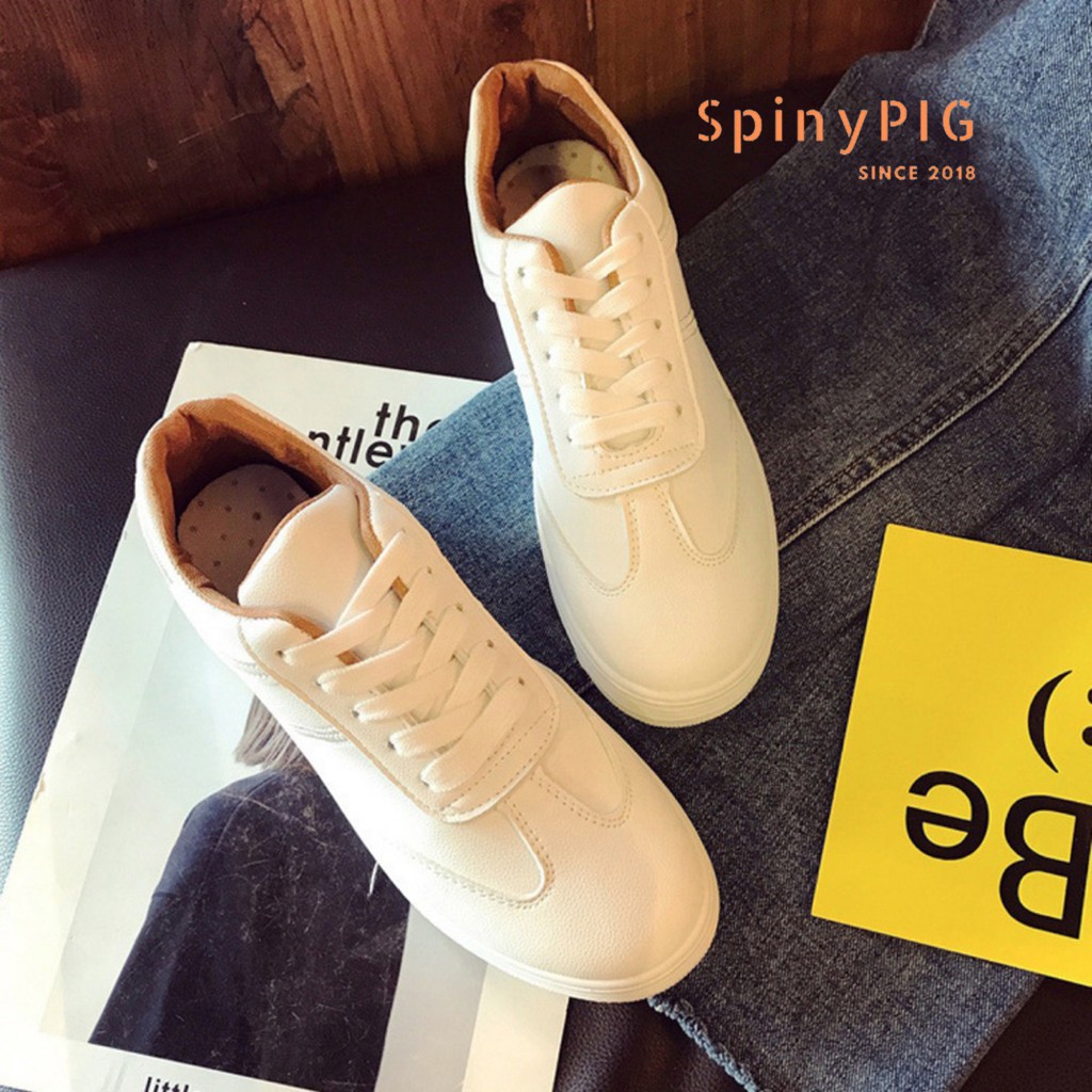 [FREESHIP-KÈM VIDEO] Giày thể thao Sneaker nữ kiểu dáng Hàn Quốc, đế mềm 3cm, tập gym, chạy bộ, đi học HOT TREND