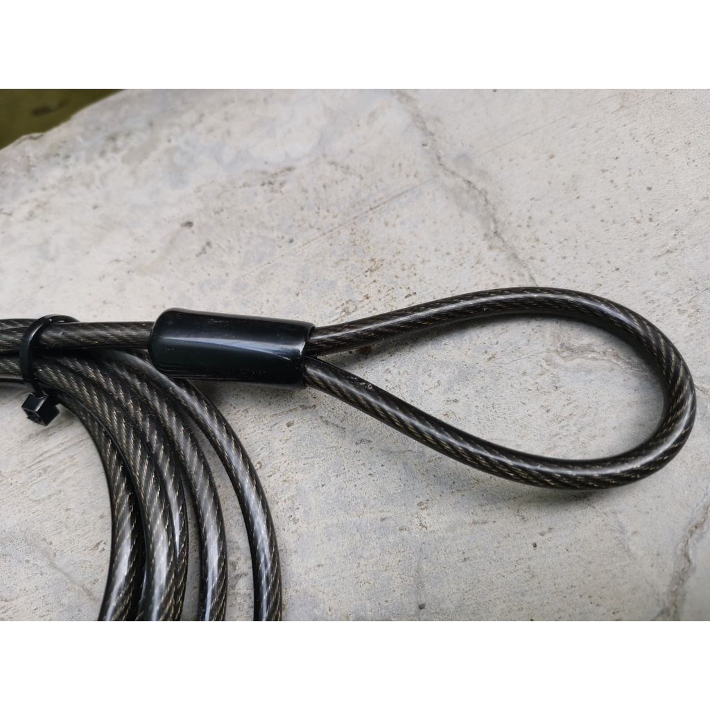 Khóa máy tính 4 số dây thép