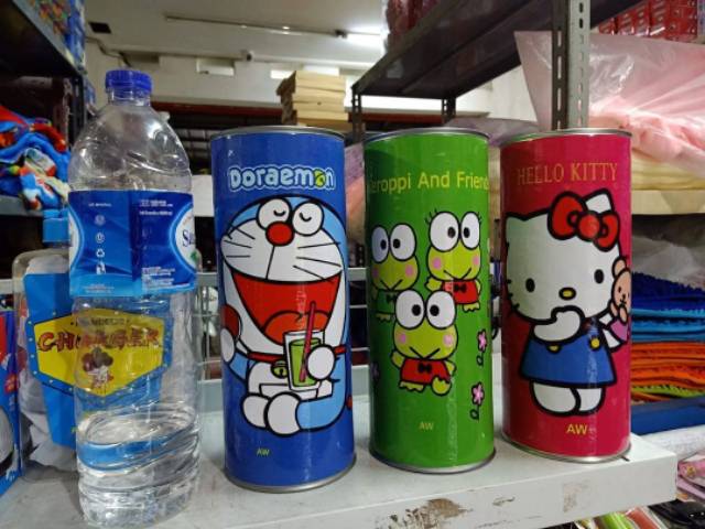 Ống Heo Tiết Kiệm Hình Doraemon / Keropi / Hello Kitty Dễ Thương