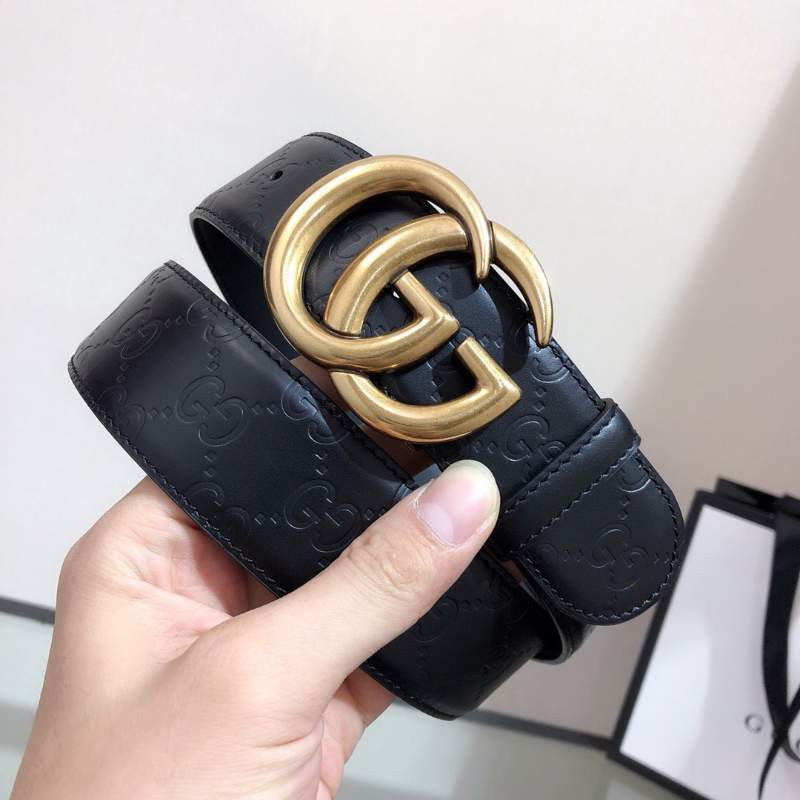 Thắt lưng GG - Dây nịt da ,in họa tiết hàng hiệu