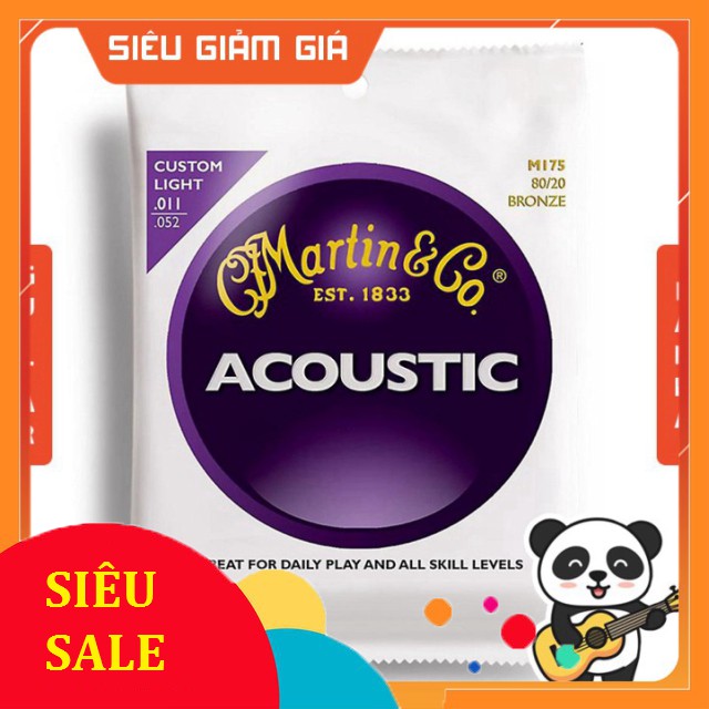 Dây đàn guitar Acoustic Martin & Co M175 (Martin M175) [Size 11] - Dòng Chuyên Nghiệp