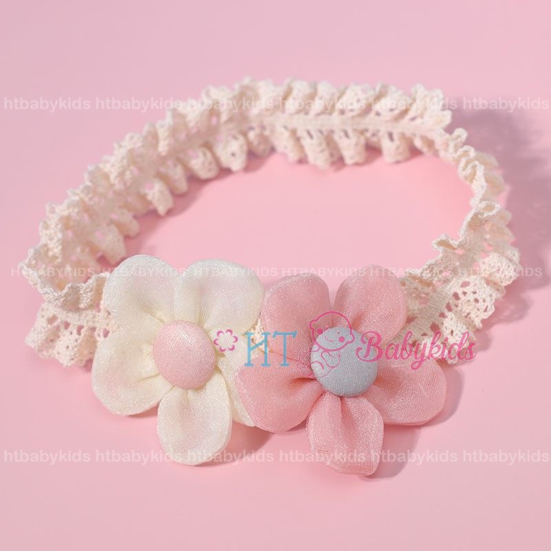 ❤ Băng đô, Tuban Hoa Xinh Cho Bé Gái, Bé Sơ Sinh Đầy Tháng Thôi Nôi ❤