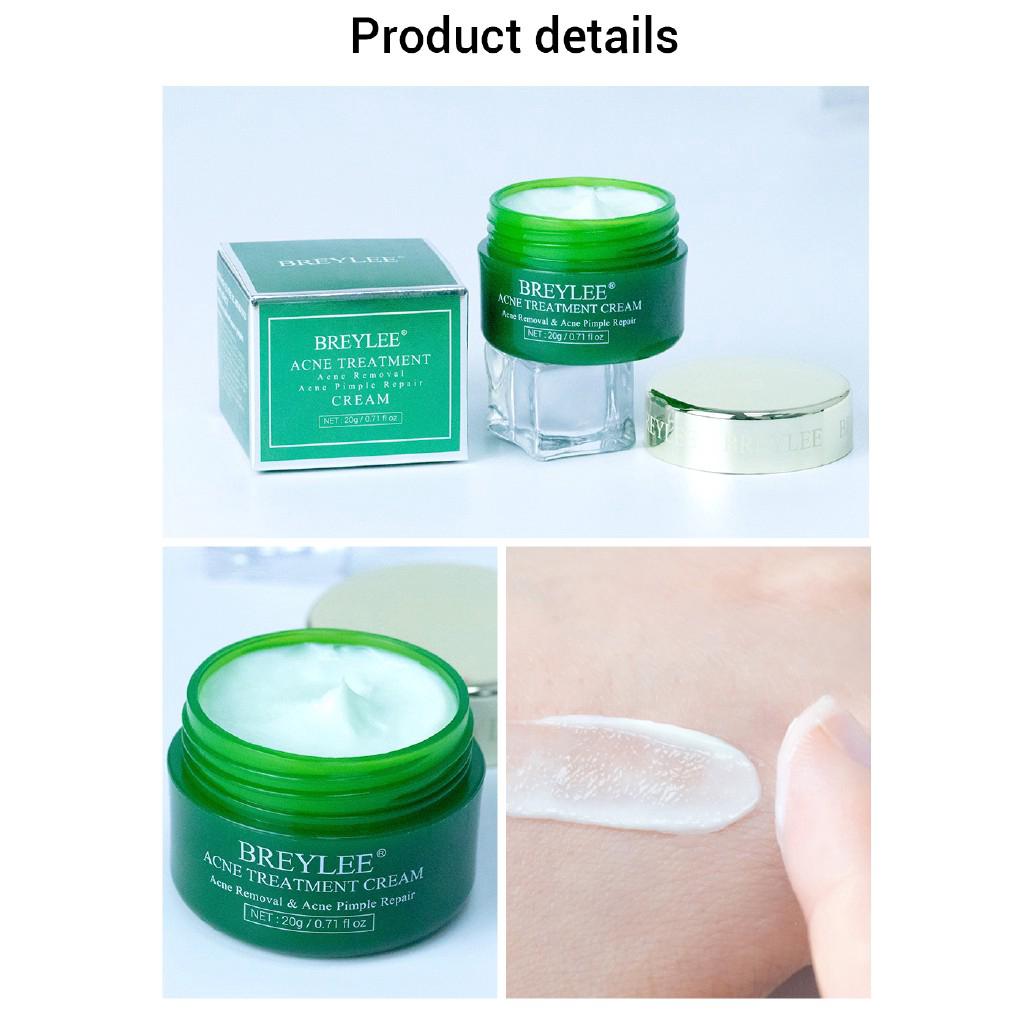 Kem Hỗ Trợ Giảm mụn da mặt BREYLEE 20g
