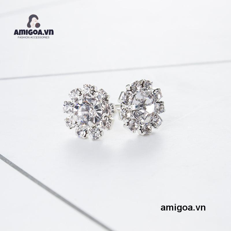 ✨✨huyên tai hoa hướng dương đính đá Zircon phong cách Hàn Quốc