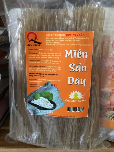 Miến Sắn Dây Quy Nguyên loại 1 gói 400g