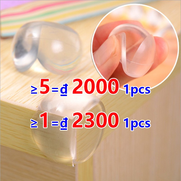 1 Miếng Bọc Cạnh Bàn Bằng Silicone Bảo Vệ An Toàn Cho Bé