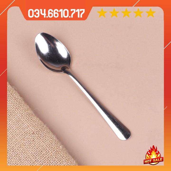 [Siêu sale] Muỗng soup nhọn inox cao cấp MUI05 – lBếp