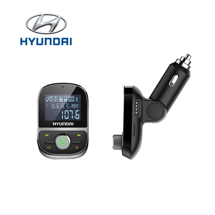 Tẩu nghe nhạc trên ô tô, kết nối bluetooth đàm thoại thương hiệu cao cấp Hyundai HY-92 - Hàng Nhập Khẩu Chính Hãng