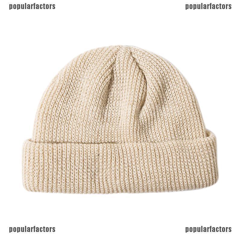 Mũ Len Beanie Kẻ Sọc Ấm Áp Thời Trang Mùa Đông Cho Nam Và Nữ