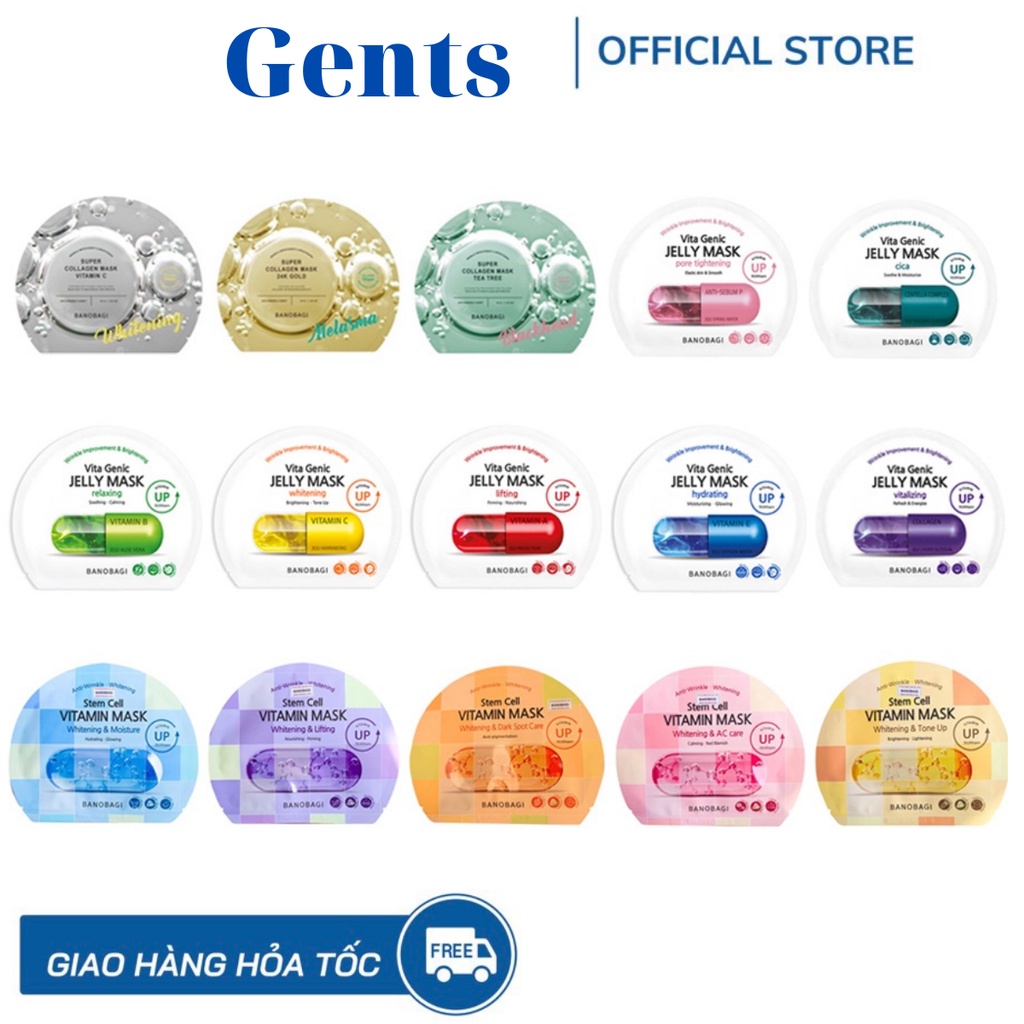 MẶT NẠ VIÊN THUỐC BANOBAGI VITA GENIC JELLY MASK CHECK MÃ QR TRÊN VỎ HỘP GentsOfficialStore