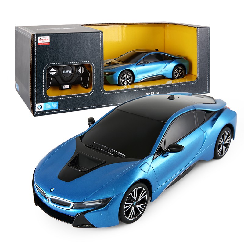 Xe BMW I8 Mở Cửa Bằng Điều Khiển - Xanh - R71000-3