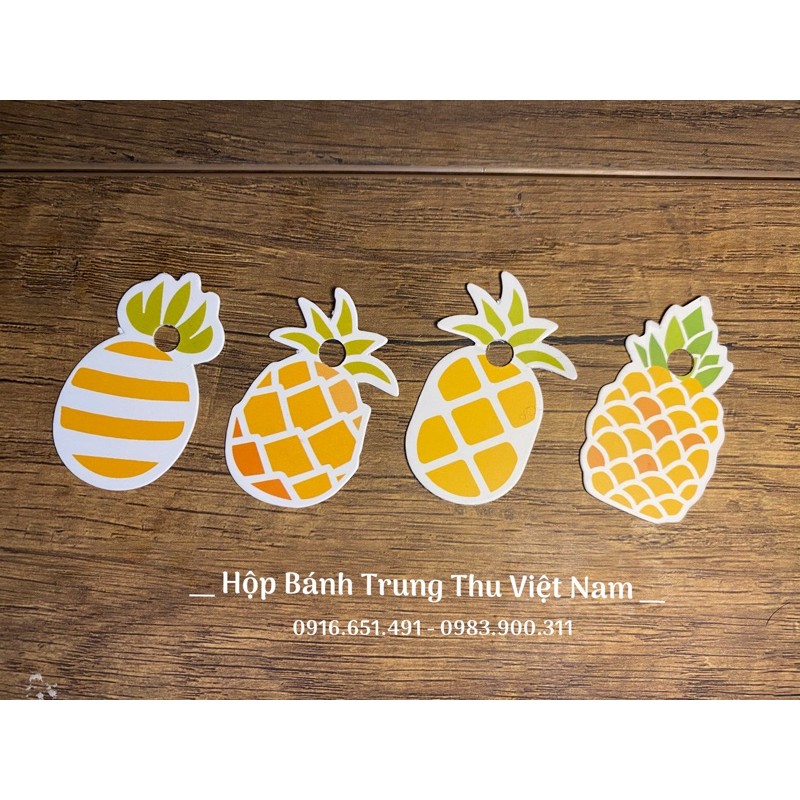 Tag giấy Valentine xinh xắn