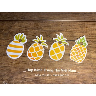 [set 100] tag giấy Valentine xinh xắn