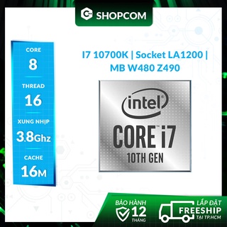 Intel core i7 10700 /10700f / 10700k linh kiện chính hãng shopcom
