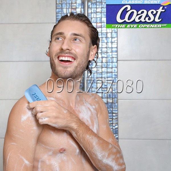 Xà Bông Cục Coast Mỹ Classic Scent Refreshing Deodorant Soap 113g