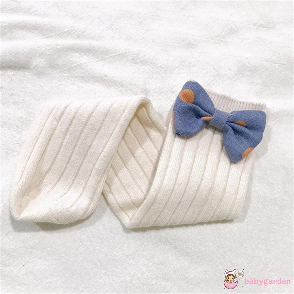 Vớ Dài 30cm Mềm Mại Co Giãn Đính Nơ Đáng Yêu Cho Bé Gái