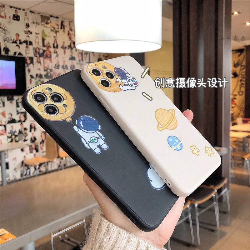 Ốp Điện Thoại In Hình Phi Hành Gia Độc Đáo Cho Iphone 11 / Promax / X / 8 / 6s / Xs / 7 / Plus / Xr / 12