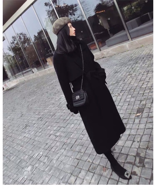 (HÀNG ORDER) Áo dạ dáng dài phong cách Hàn Quốc GNCM | BigBuy360 - bigbuy360.vn