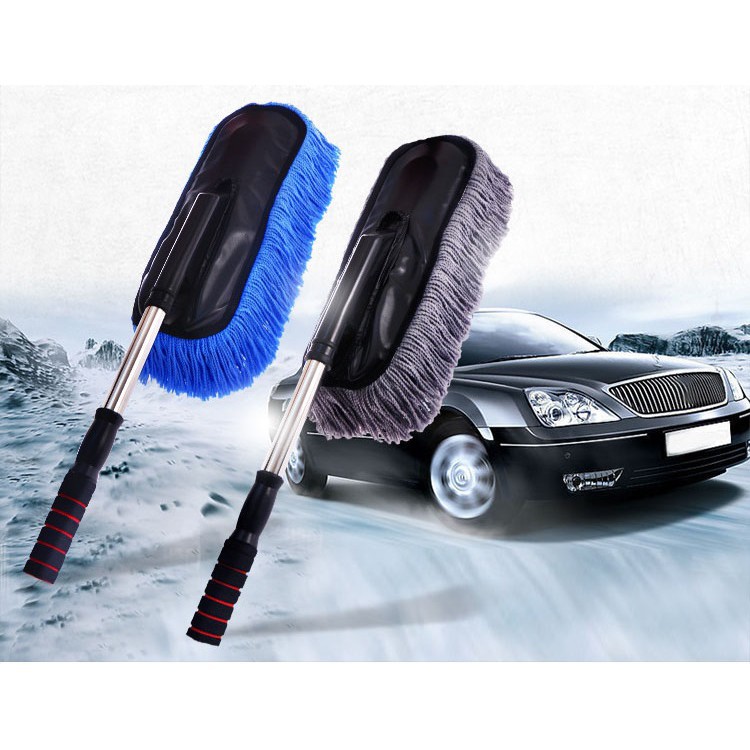 Chổi nano lau rửa xe ô tô chuyên dụng - cán kéo dài - Better Car