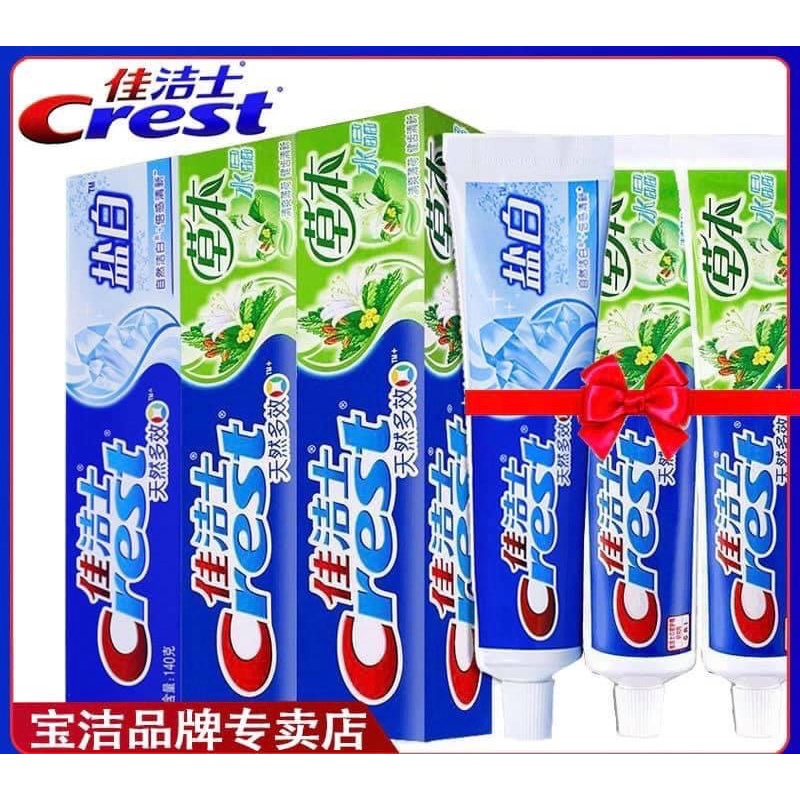 Kem đánh răng Crest thảo mộc & muối