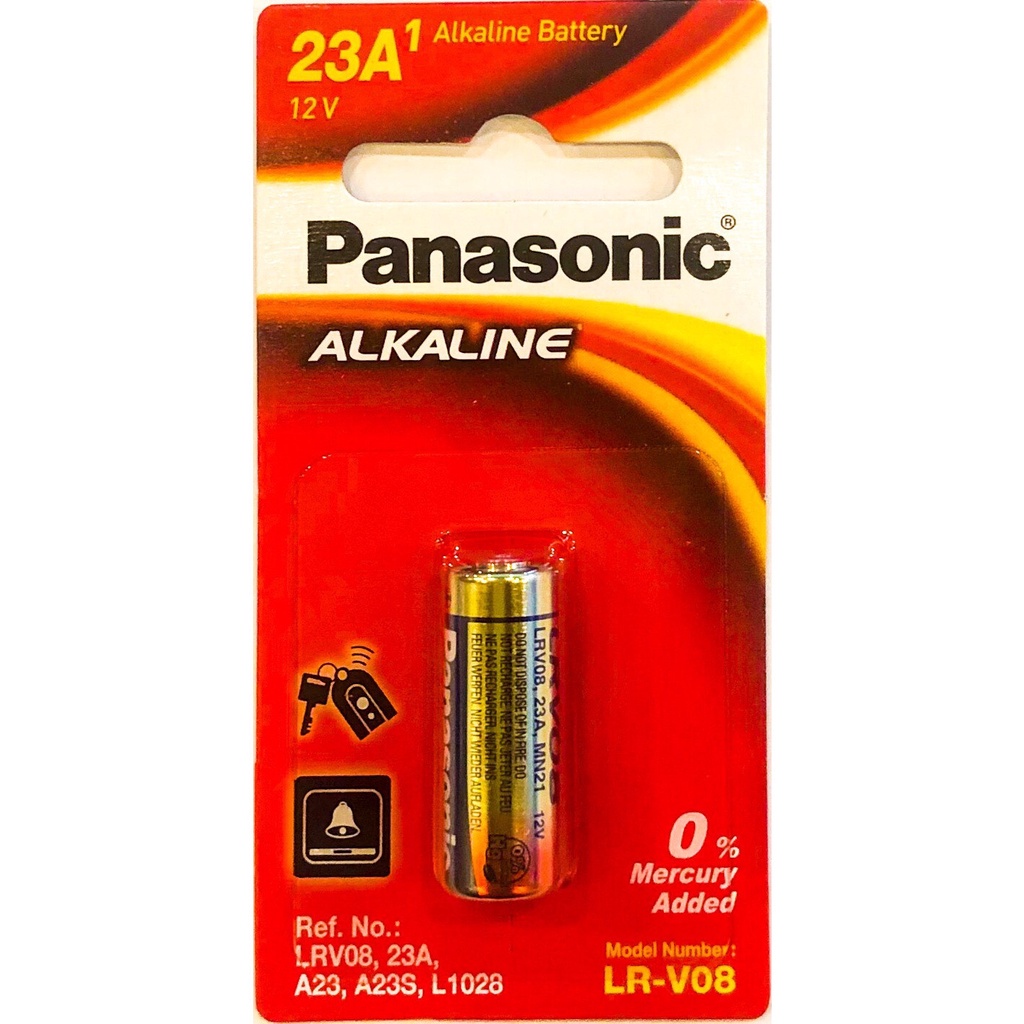 Pin Pin12V 23A Panasonic LR-V08 Dùng Cho Remote ô tô, cửa cuốn, chuông cửa...