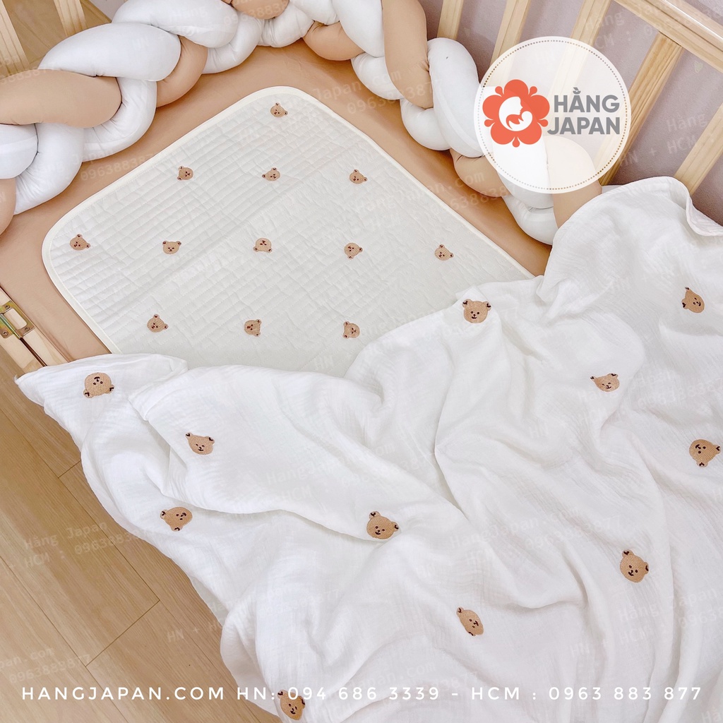 Lót chống thấm Molli/monona họa tiết (50*70)cm