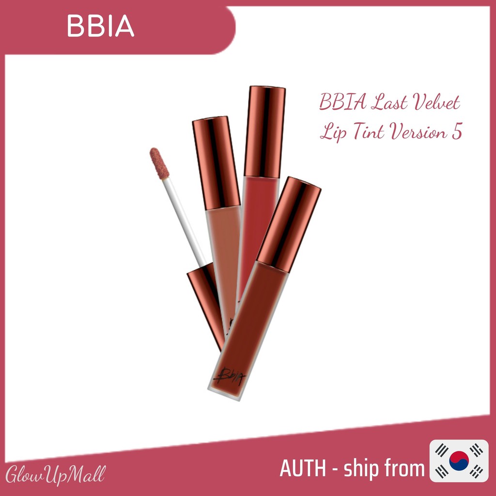 [BBIA] Son kem lì  Last Velvet Lip Tint Version 5