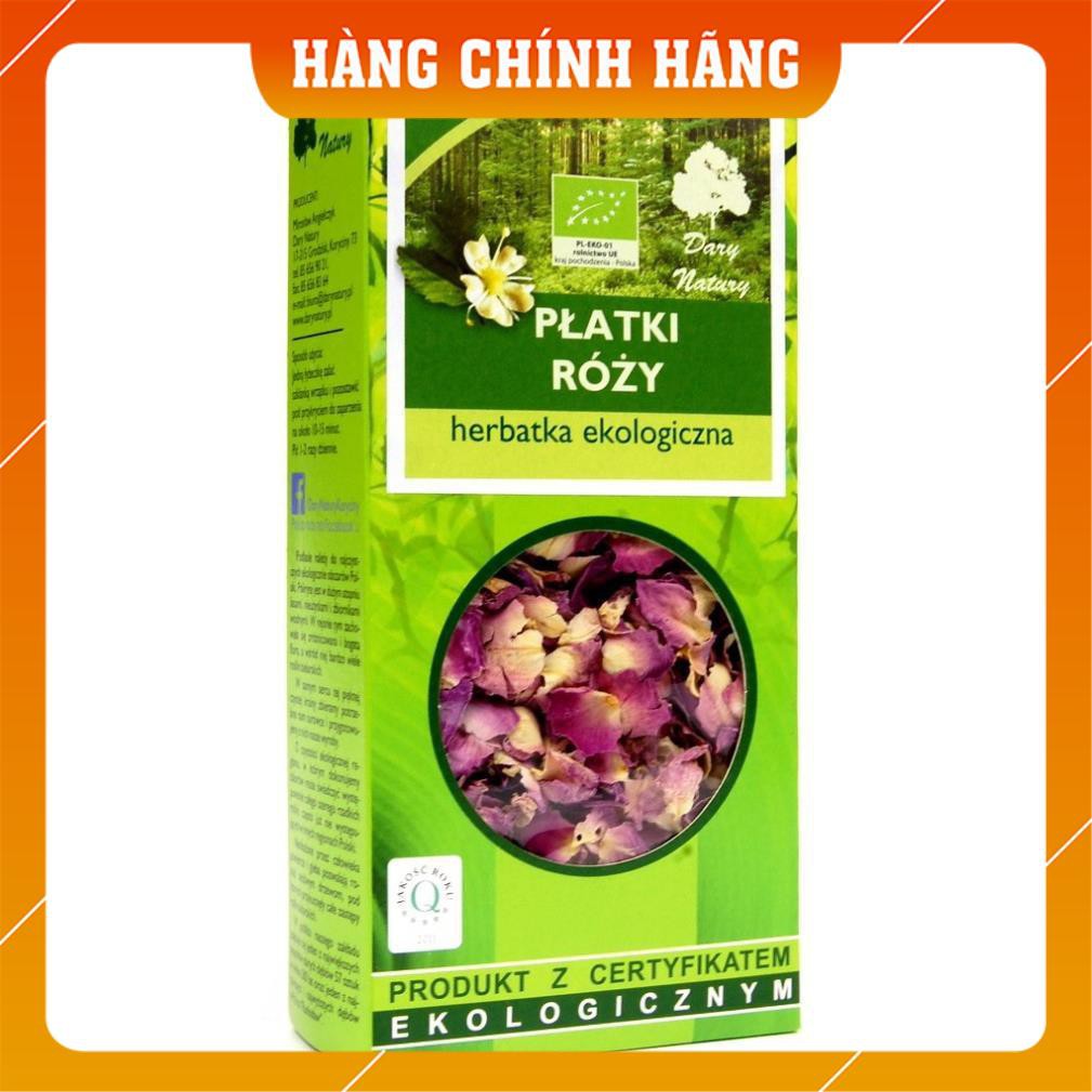 Hàng chính hãng -  Trà cánh hoa hồng hữu cơ Dary Natury 20g