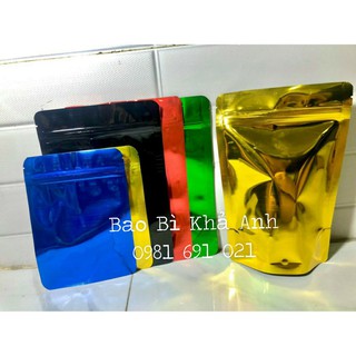 TÚI ZIP MÀU ĐỎ ĐÁY ĐỨNG ĐỰNG MỸ PHẨM - HÀNG LOẠI 1 (1KG)