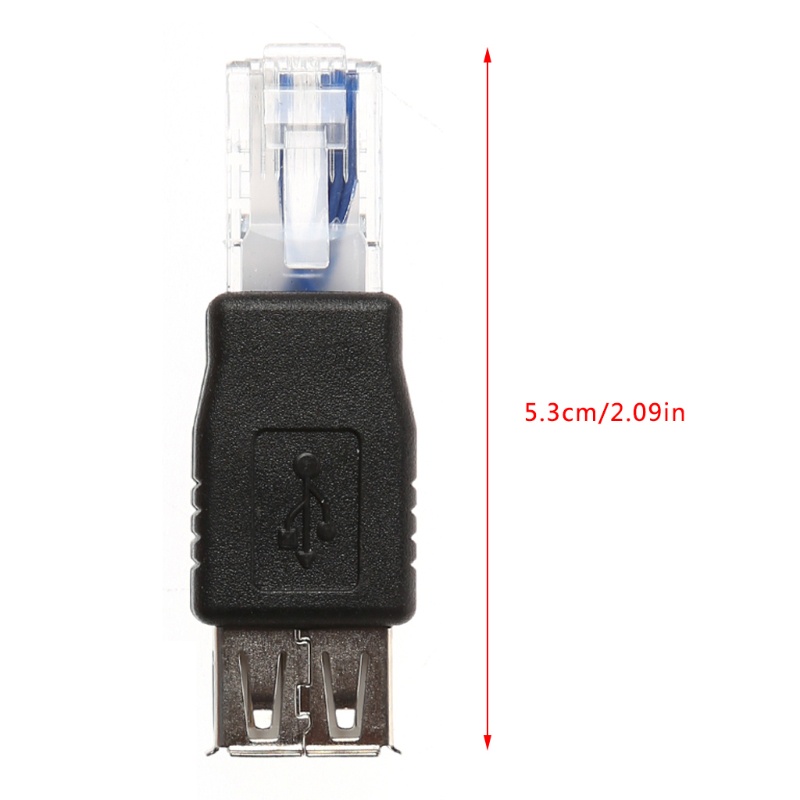 Bộ 2 Đầu Chuyển Đổi Từ USB Type A Sang Ethernet RJ45 Chuyên Dụng Chất Lượng Cao