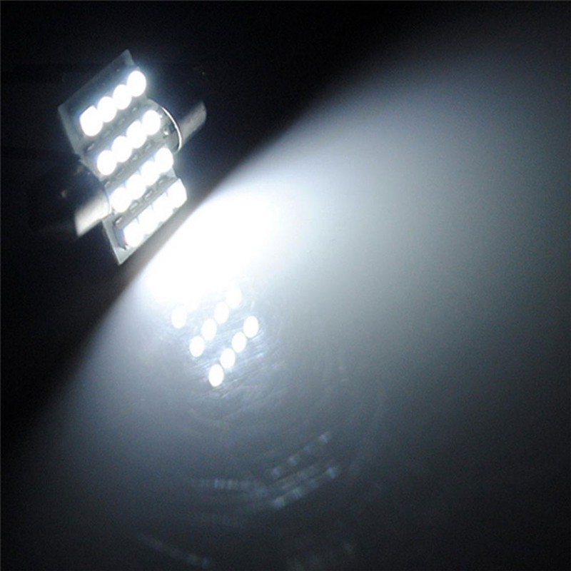 1 Đèn LED biển số xe hơi 31mm 16SMD 1210