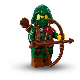 [HÀNG CÓ SẴN] LEGO Minifigure series 16 71013 - Nhân vật số 11 Anh chàng cung thủ Rogue
