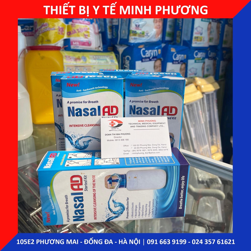 Bình rửa mũi chữa xoang Nasal AD