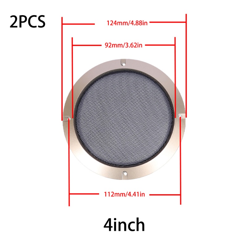 Lưới Bảo Vệ Loa Siêu Trầm 2 / 3 / 4 / 5 / 6.5 / 8 / 10 Inch