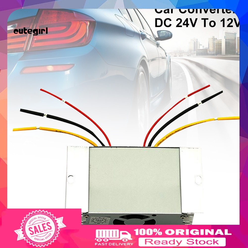 Mô Đun Hạ Áp DC 24V Sang 12V 15A Cho Xe Hơi / Xe Tải